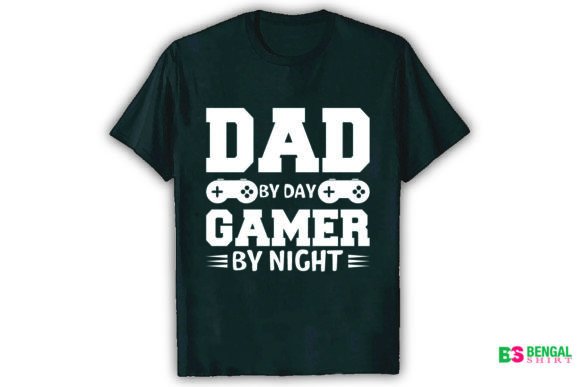 Dad by Day Gamer by Night Graphics