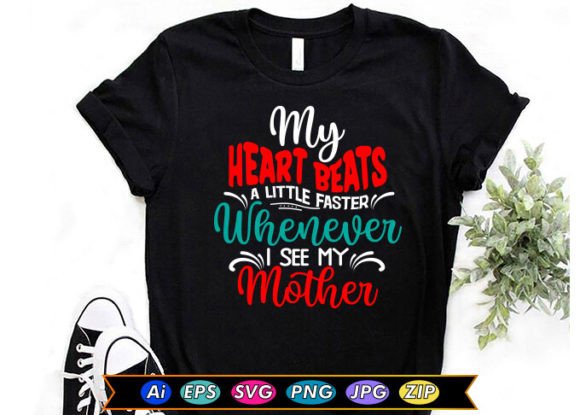 My Heart Beats Faster Graphics & T-Shirt Designs