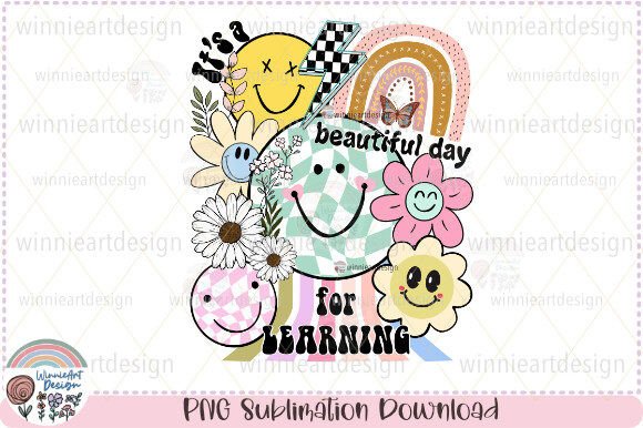 Teacher Summer Vibes Retro Groovy Flower Graphics