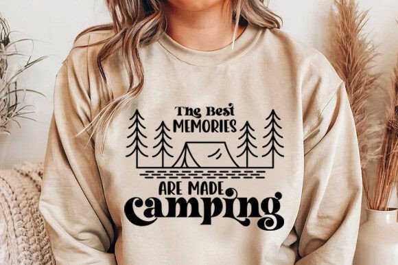 The Best Are Made Camping: Graphics & T-Shirt Designs
